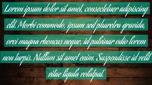 Lorem ipsum dolor sit amet, consectetuer adipiscing elit. Morbi commodo, ipsum sed pharetra gravida, orci magna rhoncus neque, id pulvinar odio lorem non turpis. Nullam sit amet enim. Suspendisse id velit vitae ligula volutpat.